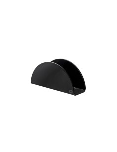 iPLEX Design - Serving Portatovaglioli Verticale Nero in plexiglass - 17,5x8,5x6 cm