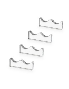 iPLEX Design Kit 4 Serving Poggia Posate 2 Sedi Trasparente - Trasparente - 12x0,12x8 cm 2
