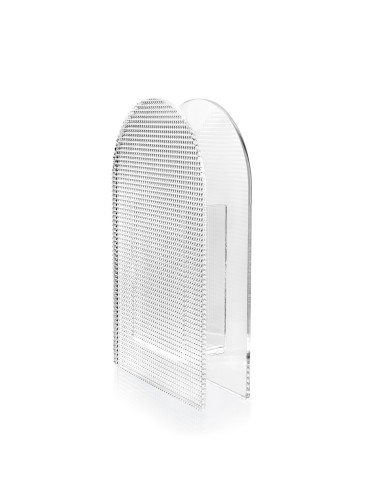 iPLEX Design - Arko Vaso Trasparente in plexiglass - 14,5x25x4,5 cm