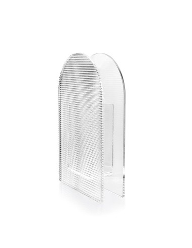 iPLEX Design - Arko Vaso Trasparente in plexiglass - 14,5x25x4,5 cm