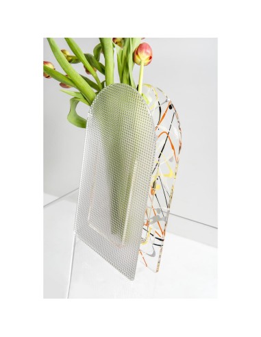 iPLEX Design - Arko Vaso Multicolour in plexiglass - multicolor - 14,5x25x4,5 cm