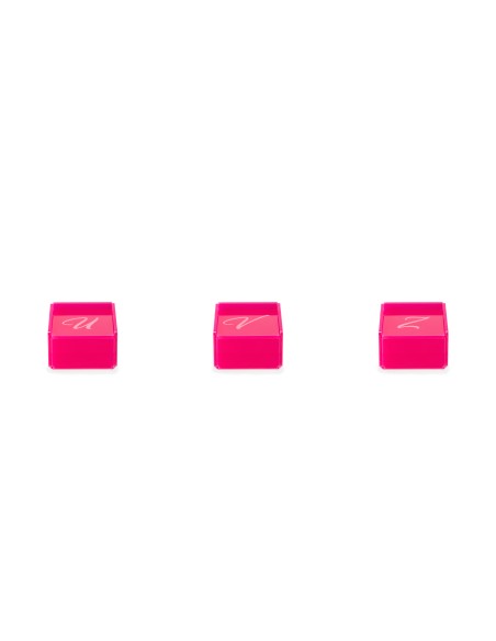 iPLEX Design Set 21 Scatoline Violet C/lettere Fuxia - 7x4,5x7 cm