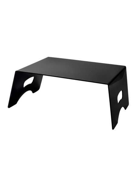 iPLEX Design - Serving Vassoio Letto Nero in plexiglass - 54x20x33 cm