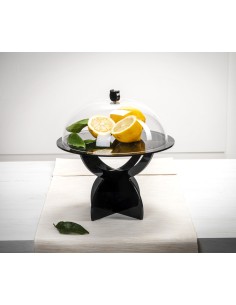 iPLEX Design - Serving Alzata Big Nero in plexiglass - 35x41x35 cm 2