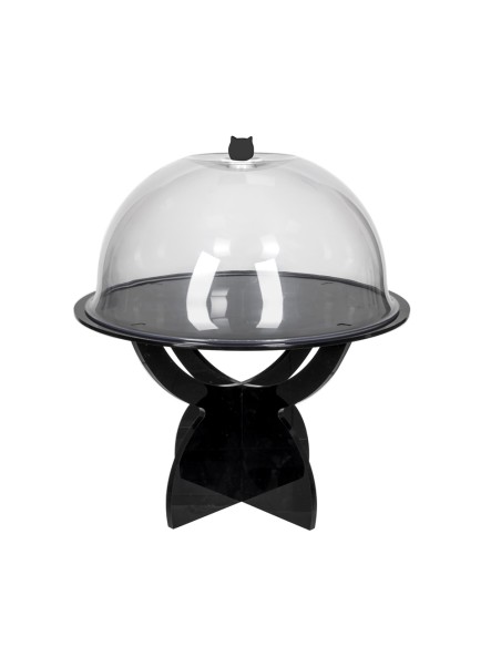 iPLEX Design - Serving Alzata Big Nero in plexiglass - 35x41x35 cm