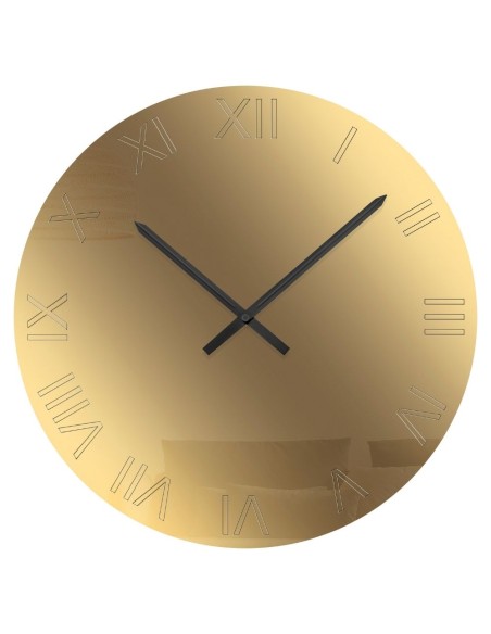 iPLEX Design - Kairos gold Orologio da parete ø61 x 3 - 61x61x3 cm