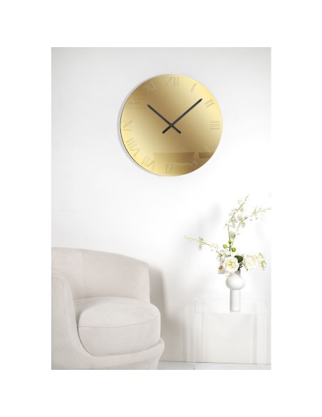 iPLEX Design - Kairos gold Orologio da parete ø61 x 3 - 61x61x3 cm