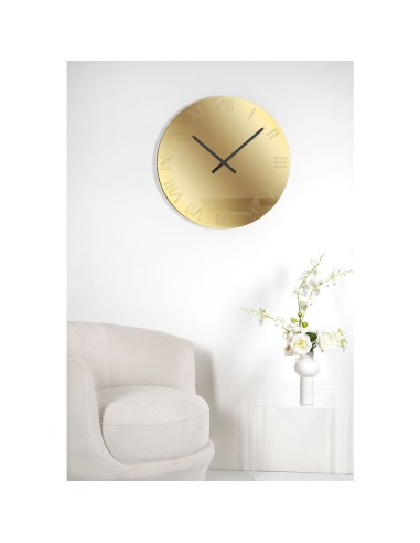 iPLEX Design - Kairos gold Orologio da parete ø61 x 3 - 61x61x3 cm