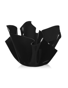 iPLEX Design - Drappeggi vaso nero L..29 - 45x29x45 cm