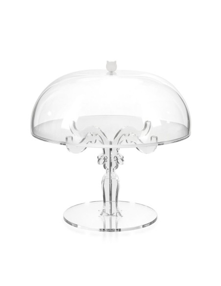 iPLEX Design - Bon ton alzata Trasparente ø35 h42 - 35x42x35 cm