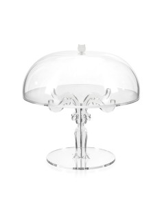 iPLEX Design - Bon ton alzata Trasparente ø35 h42 - 35x42x35 cm