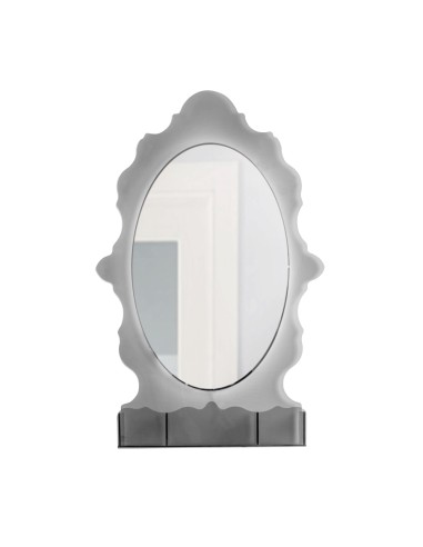 iPLEX Design - Lady B Specchio Fume' in plexiglass - grigio fumè - 65x100x18 cm