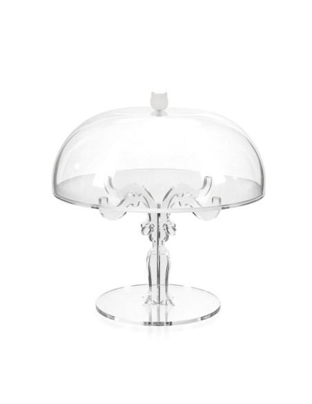 iPLEX Design - Bon ton alzata Trasparente ø27 h27 - 27x27x27 cm