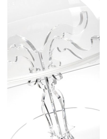iPLEX Design - Bon ton alzata Trasparente ø27 h27 - 27x27x27 cm