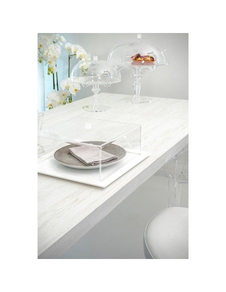 iPLEX Design - Bon ton alzata Trasparente ø27 h27 - 27x27x27 cm