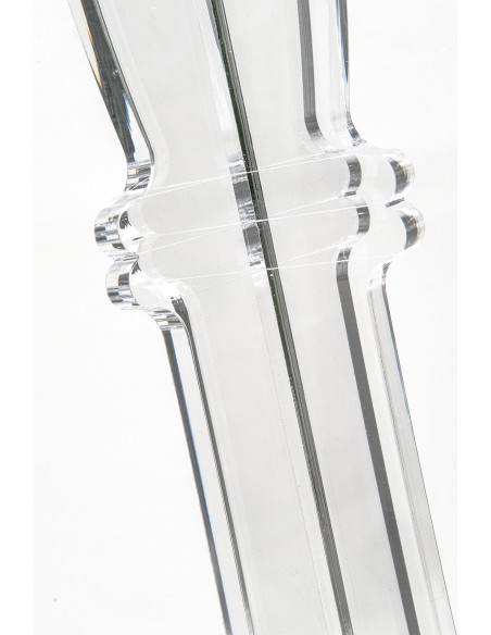 iPLEX Design - ""LUMIERE"" Candelabro Trasparente - 56x120x56 cm