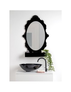 iPLEX Design - Lady B Specchio Nero in plexiglass - 65x100x18 cm 2