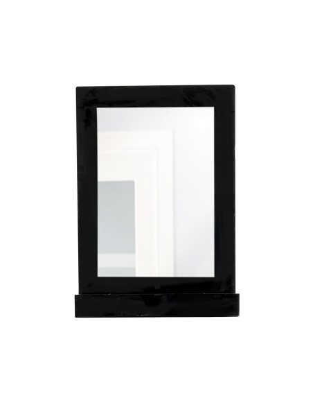 iPLEX Design - Lady T Specchio Nero Verticale in plexiglass - 68x100x18 cm