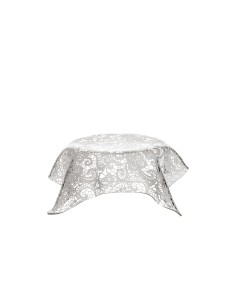 iPLEX Design - Drappeggi Centrotavola Medio Pizzo in plexiglass - Trasparente - 32,5x11,5x32,5 cm