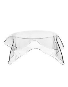 iPLEX Design - Drappeggi Centrotavola Medio Trasp in plexiglass - Trasparente - 32,5x11,5x32,5 cm 2