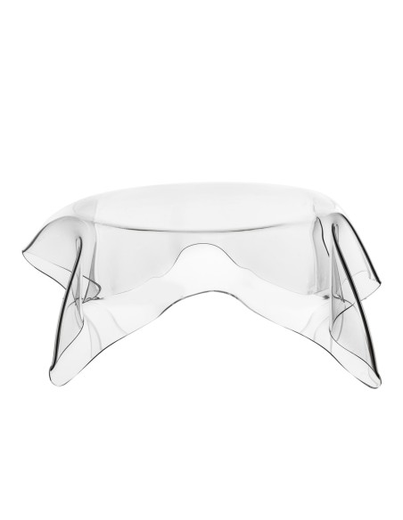 iPLEX Design - Drappeggi Centrotavola Medio Trasp in plexiglass - Trasparente - 32,5x11,5x32,5 cm