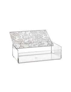 iPLEX Design - Scrigno Pizzo in plexiglass - Trasparente - 19x6x12 cm 2