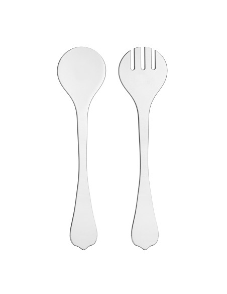 iPLEX Design - Bon Ton Salad Server Trasp in plexiglass - Trasparente - 7x0,8x30 cm