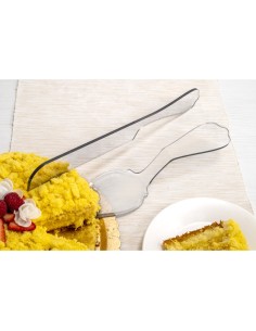 iPLEX Design - Bon Ton Set Torta Trasp in plexiglass - Trasparente - 8x5x34 cm 2