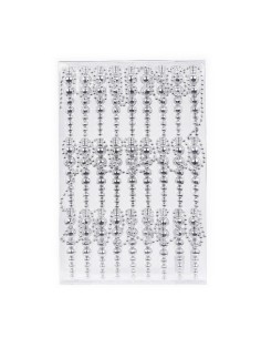 Inges - Girlanda con Ghiaccioli da 7,5  cm color Argento  2,7 m