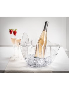 iPLEX Design - Rinascimento Vaso in plexiglass - Trasparente - 40x27x40 cm 2