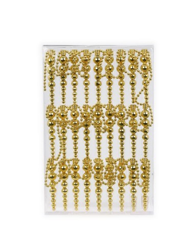 Inges - Girlanda con Ghiaccioli da 7,5  cm color Oro  2,7 m