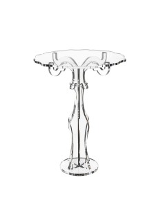 iPLEX Design - Bon Ton Alzata Alta Venice in plexiglass - Trasparente - 27x35x27 cm