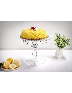 iPLEX Design - Bon Ton Alzata Media Venice in plexiglass - Trasparente - 35x25x35 cm 2