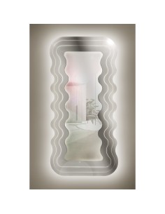iPLEX Design - Marea Specchio Silver in plexiglass - 90x180x3 cm 2