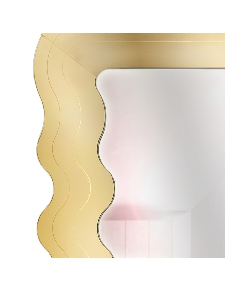 iPLEX Design - Marea Specchio Gold in plexiglass - 90x180x3 cm