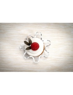 iPLEX Design - Drappeggi Pirottino Trasp. in plexiglass - Trasparente - 12x4x12 cm 2