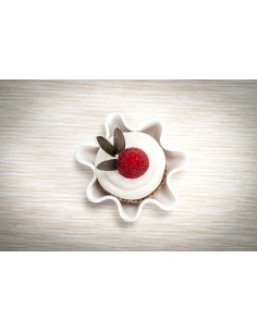 iPLEX Design - Drappeggi Pirottino Bianco in plexiglass - 12x4x12 cm 2