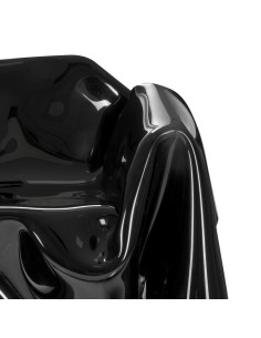 iPLEX Design - Drappeggi Poltrona Nera in pmma - nero - 108,0x45/76x103,0 - 108,0x45/76x103,0 cm - 108x45x103 cm 2