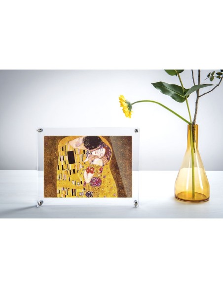 iPLEX Design - Portafoto ""Clear"" in plexiglass - Trasparente - 27x21x2 cm