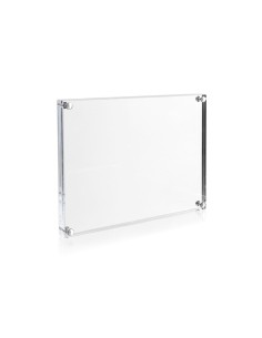iPLEX Design - Portafoto ""Clear"" in plexiglass - Trasparente - 27x21x2 cm