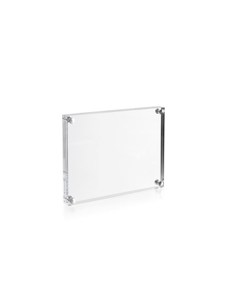 iPLEX Design - Portafoto ""Clear"" in plexiglass - Trasparente - 16x21x2 cm