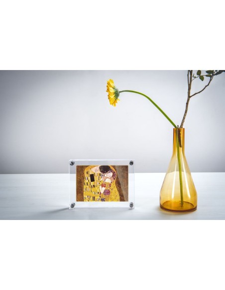 iPLEX Design - Portafoto ""Clear"" in plexiglass - Trasparente - 13x18x2 cm