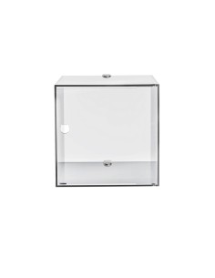 iPLEX Design - Clio Mobiletto Singolo Trasparente Da Parete in plexiglass - 30x30x30 cm
