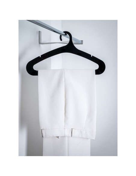 iPLEX Design - Hang Gruccia Portapantalone Nero in plexiglass - 41x22,5x0,3 cm