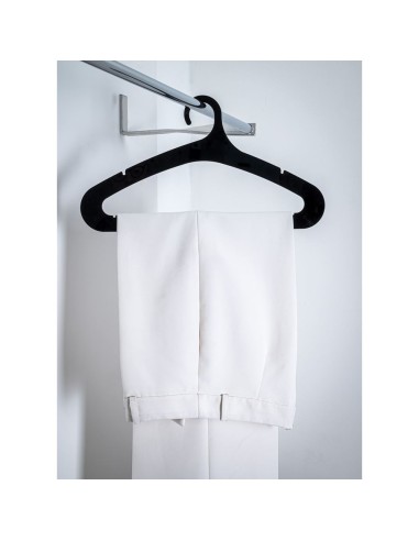 iPLEX Design - Hang Gruccia Portapantalone Nero in plexiglass - 41x22,5x0,3 cm