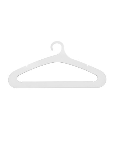 iPLEX Design - Hang Gruccia Portapantalone Bianco in plexiglass - 41x22,5x0,3 cm