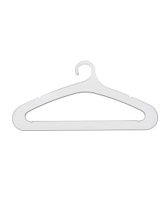 iPLEX Design - Hang Gruccia Portapantalone Trasparente in plexiglass - 41x22,5x0,3 cm