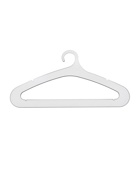 iPLEX Design - Hang Gruccia Portapantalone Trasparente in plexiglass - 41x22,5x0,3 cm
