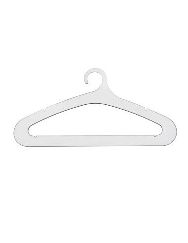 iPLEX Design - Hang Gruccia Portapantalone Trasparente in plexiglass - 41x22,5x0,3 cm