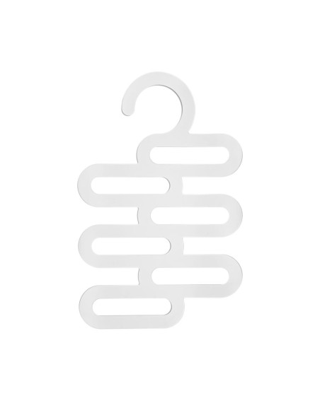 iPLEX Design - Marinella Portacravatte/Foulard Bianco in plexiglass - 25x38x0,3 cm